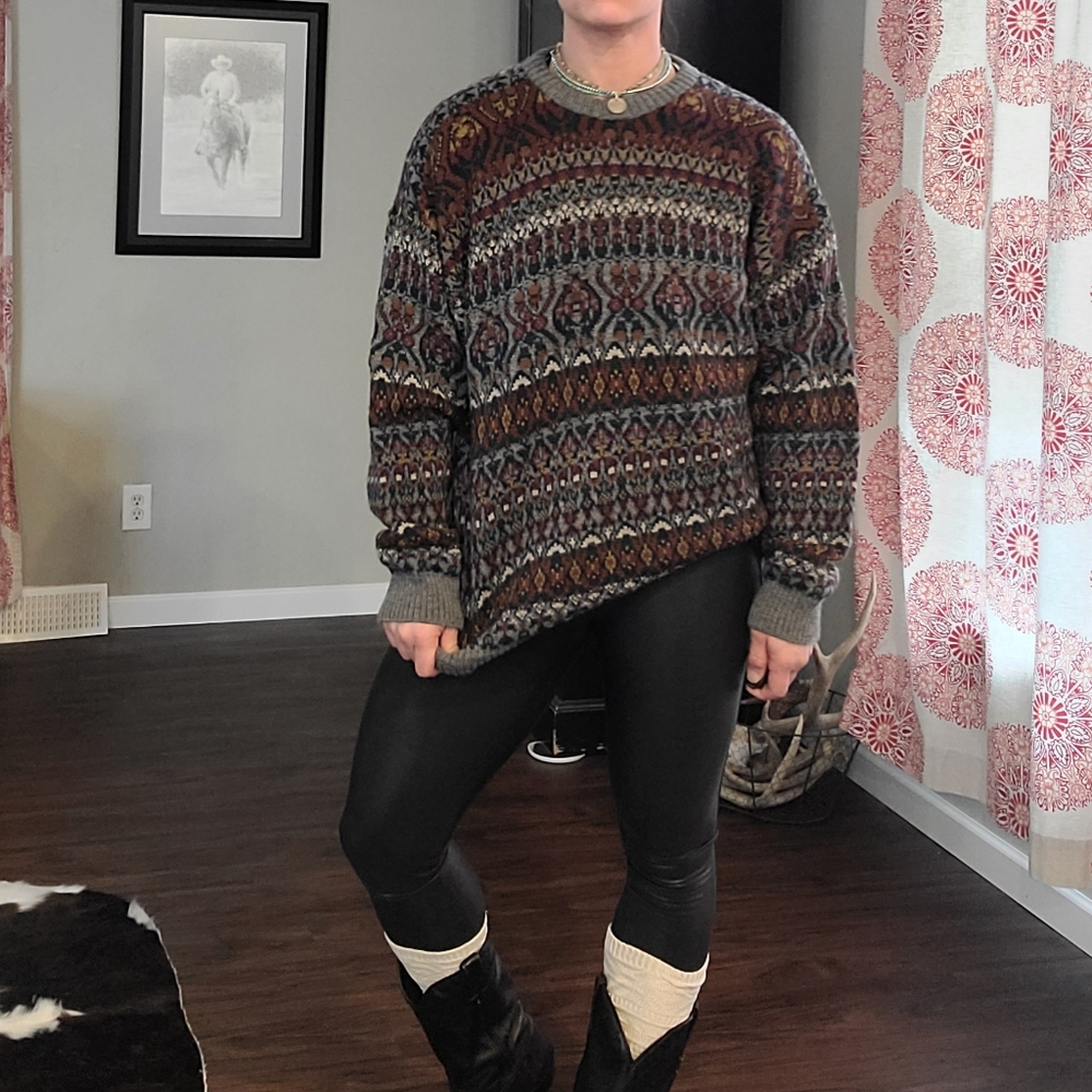 Vintage 1970's Pendleton Country Traditionals Sweater